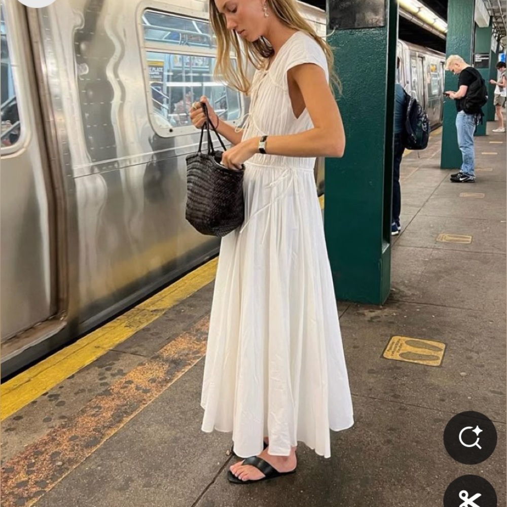 TOVE White Maxi Dress